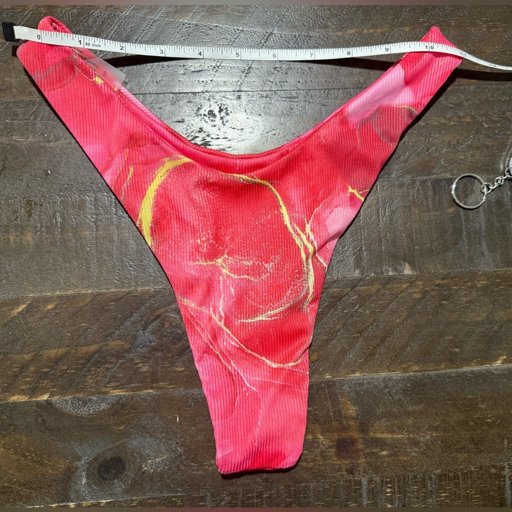 NWOT Pink Floral Bikini Sz Small - Picture 10 of 15